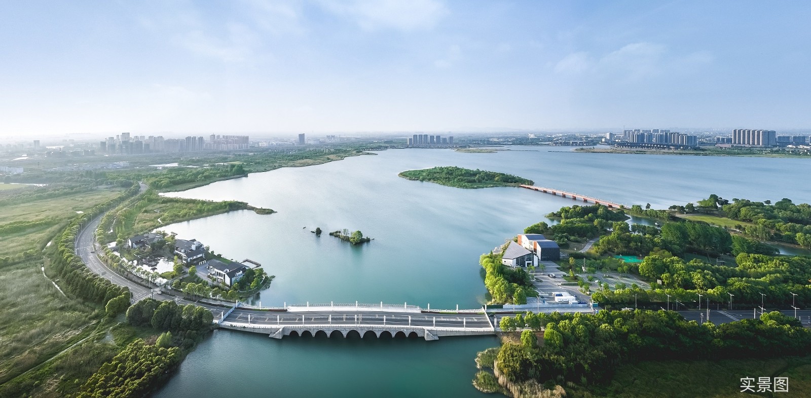 龙湖镜湖原著实景图